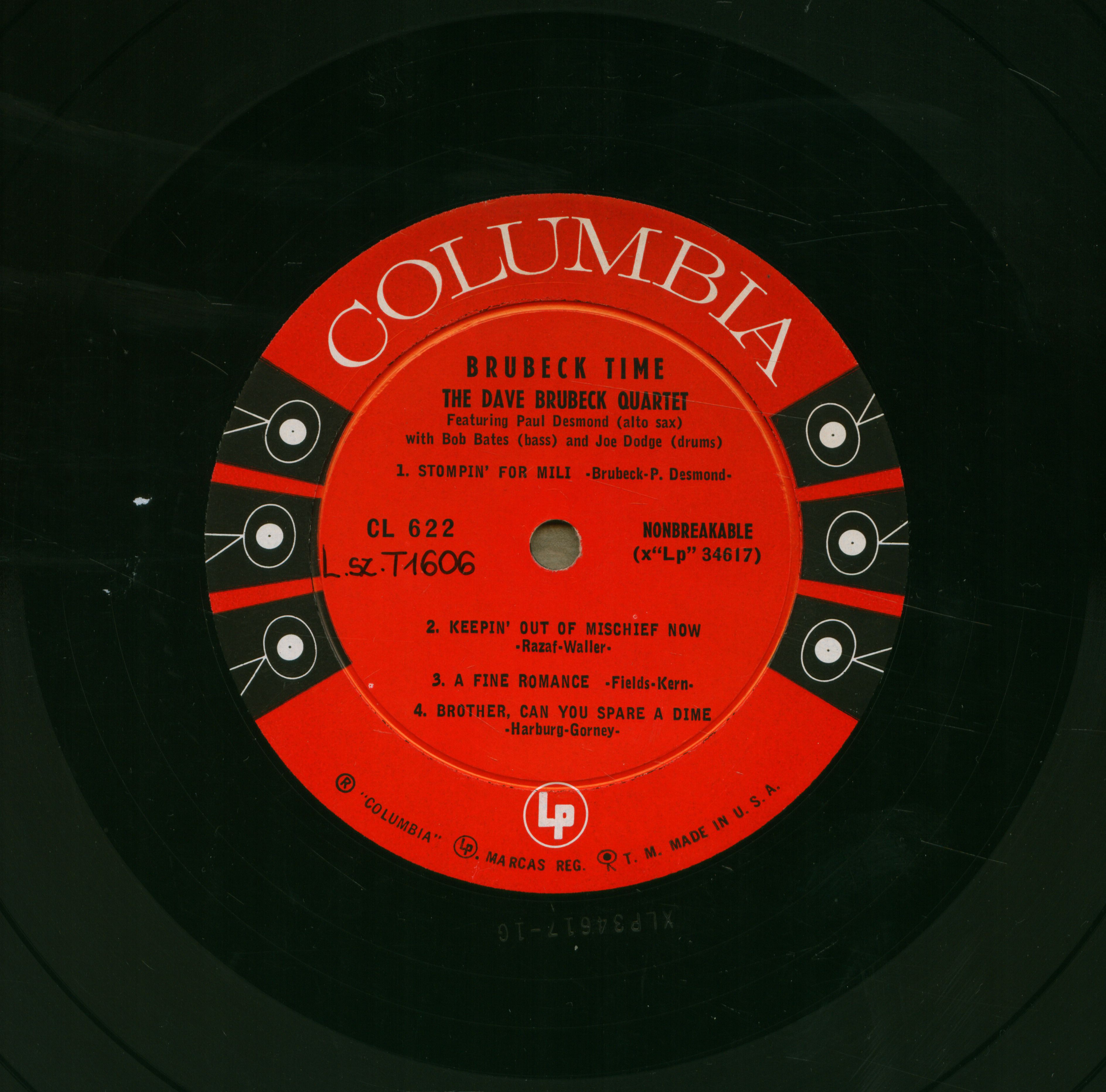 Brubeck time [Hangfelvétel] the Dave Brubeck Quartet